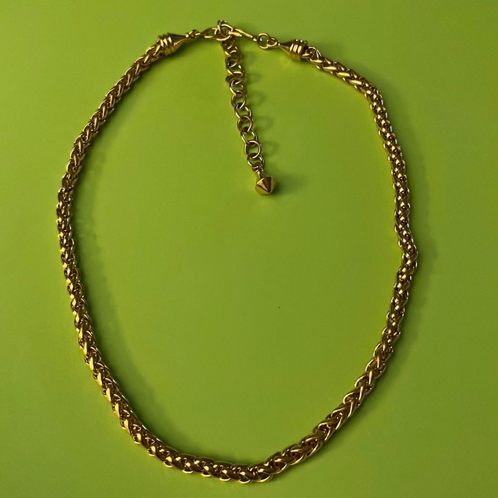 Gold tone 14” chain